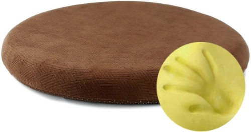 Memory Foam Seat Cushion Anti-Slip Soft Round Stool Cushion Chair Pad 15 Inch... - Picture 3 of 9