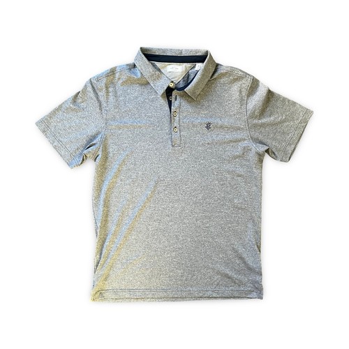 AdiPure by Adidas Herren Poloshirt Medium Golf Outdoor meliert grau