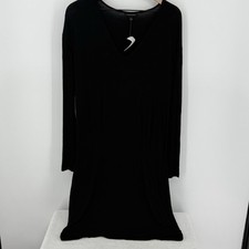 Banana Republic Black Slouch Dress Women’s Size Medium NWT 