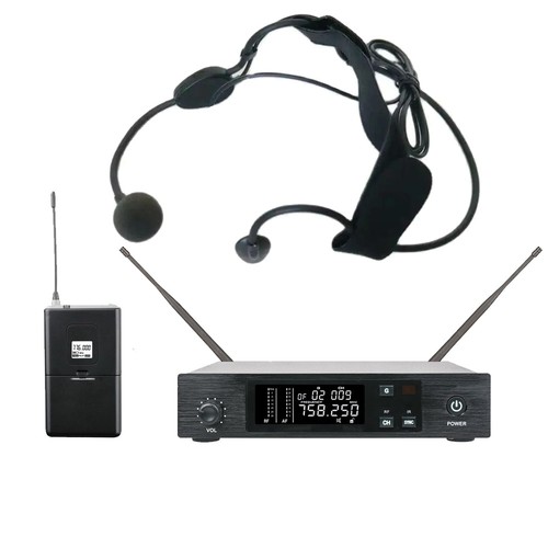 MiCWL D100 Wireless Microphone System ME3 Headset QLXD1 BodyPack Transmitter - Picture 1 of 8