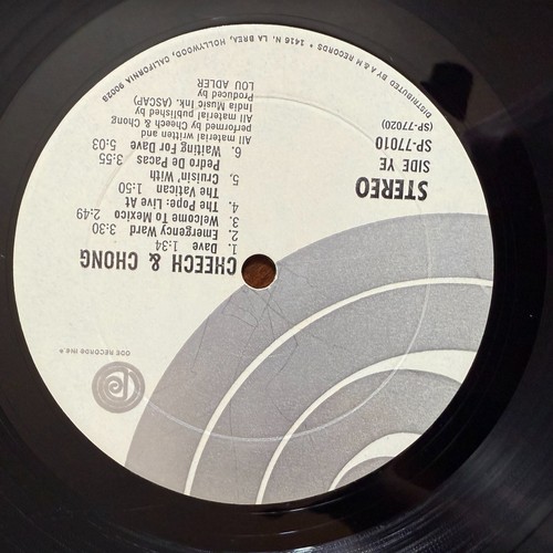 1972 12" VINYL ALBUM CHEECH & CHONG SELF TITLED COMEDY LP RECORD ODE VG+ P1 - Picture 3 of 9