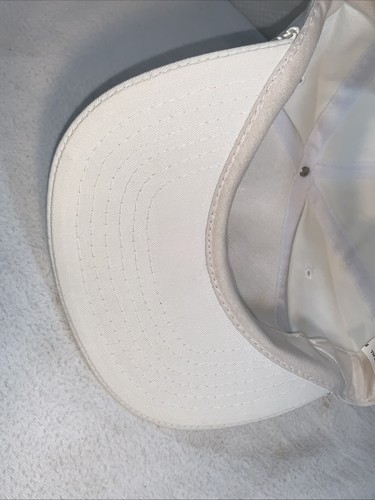 WGN AM Radio 720 Baseball Cap The Sports Station Chicago Snapback Cotton White - Picture 18 of 22