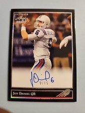 Jeff Driskel Autograph 2016 Ultimate Leaf Draft Card  9/15