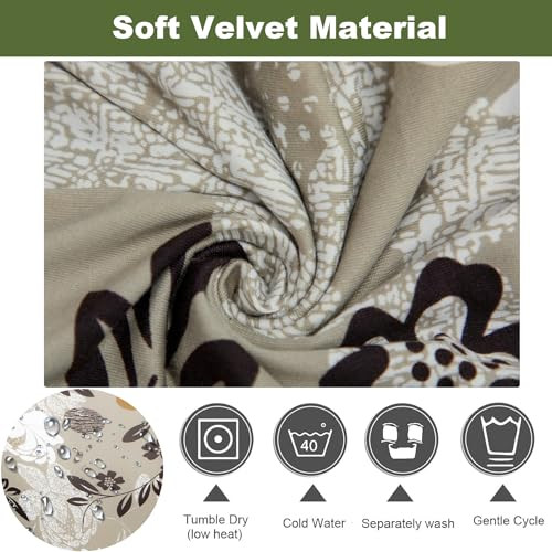 Banquet Armchair Slipcover Printed Chair Covers with Arms Stretch Club 2PCS 51 - Picture 4 of 7