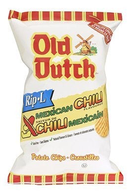 Patatas fritas de chile mexicano Dutch Rip L antiguas, 66 g/2,3 oz - Imagen 2 de 3