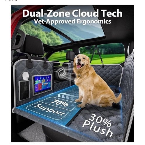Dog SUV Seat Cover for Back Seat - 10-Layer Military-Grade Protection, 3-Year... - Picture 2 of 10
