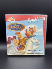 Disney Music & Storys Read Along Cassette Hecules 24 Page Book & Cassette Tape