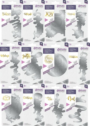 Crafters Companion - Foilpress - Estampilla de papel de aluminio troqueles elemento o expresión de Navidad - Imagen 30 de 31