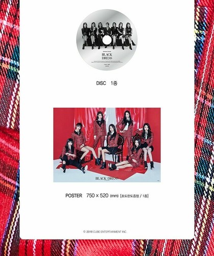 CLC - SCHWARZES KLEID (7. Minialbum) CD + Fotobuch + Postkarte + Fotokarte (neu versiegelt) - Bild 4 von 4