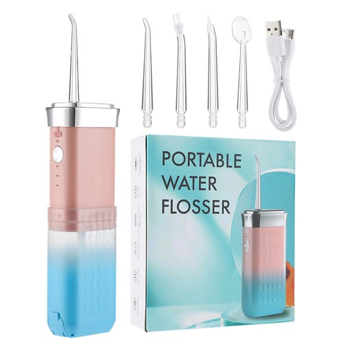 Cordless Water Flosser Dental Oral Irrigator Water Floss Pick Teeth Cleaner - Picture 2 of 17