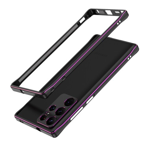 Metal Bumper Aluminum Case Cover + Hard Lens Protector f Samsung S22 /Plus/Ultra - 第 14/20 張圖片