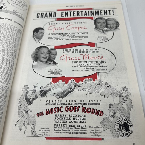 Earl Christy Modern Screen April 1936 Dionne Quintuplets Magazine - Picture 13 of 22