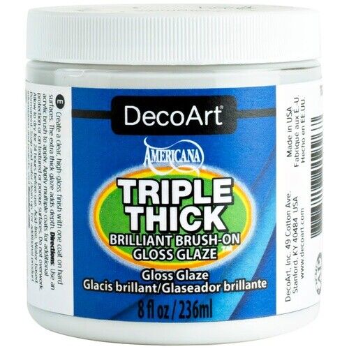 DecoArt Triple Thick Gloss Glaze - Picture 1 of 5