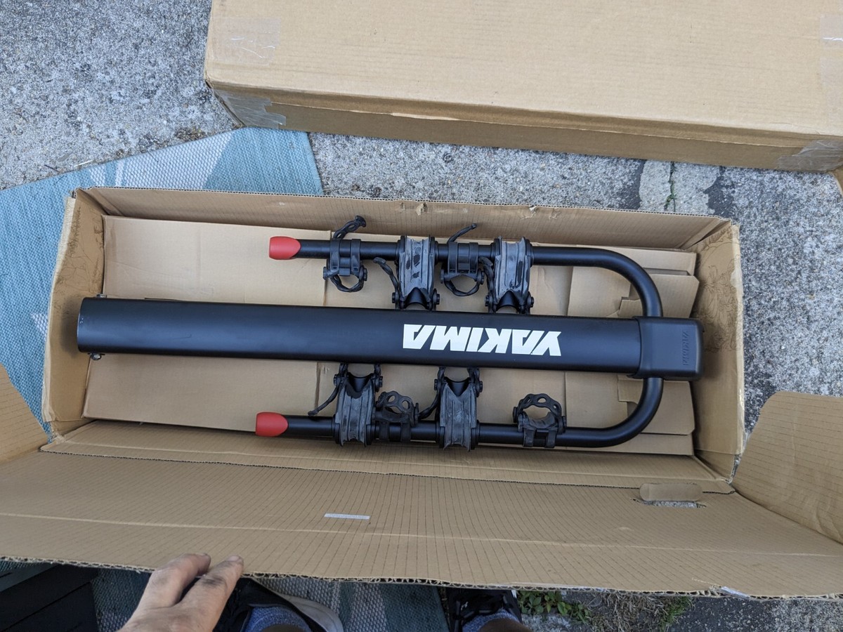 Yakima doubledown 4 hitch bike rack black sale