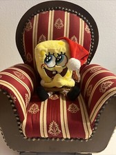 Ty Beanie Baby - SPONGEBOB SQUAREPANTS (8 Inch) MINT CHRISTMAS 🎄 RARE 🔥