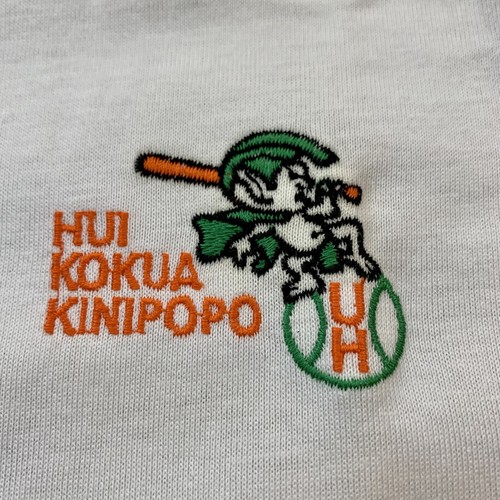 Vtg University of Hawaii Baseball Boosters Shirt Size M Hui Kokua Kinipopo USA