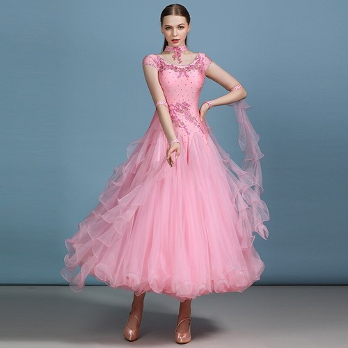 2023 NEW Ladies Girls Latin salsa tango Ballroom Competition Dance Dress #MY819 - Picture 8 of 9