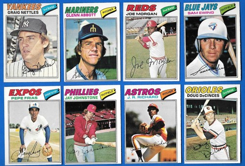 1977 OPC 77 O PEE CHEE TOPPS MLB BASEBALL CARD 133-264 + ERROR SEE LIST - Picture 182 of 275
