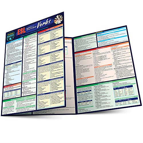 ESL - English as a Second Language - Verbs: a QuickStud - Fold-out book or chart - Picture 1 of 2