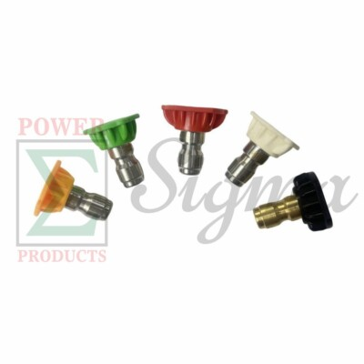 #ad 5 Quick Connect Nozzles Tips for Predator 3100PSI 3200PSI 2.8GPM Pressure Washer $8.99