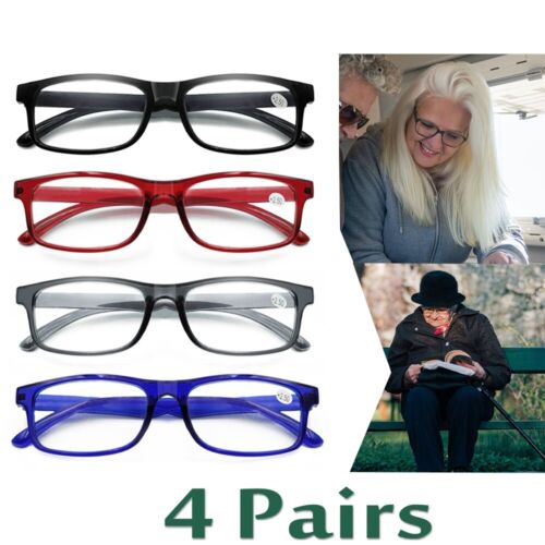 OCCHIALI DA LETTURA LOTTO 4 CONFEZIONI LETTORE CLASSICO UNISEX UOMO DONNA STILE LOTTO SFUSO - Foto 11 di 13