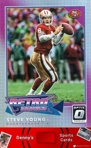 2022 Donruss Optic #RS-9 Steve Young San Francisco 49ers Football Card