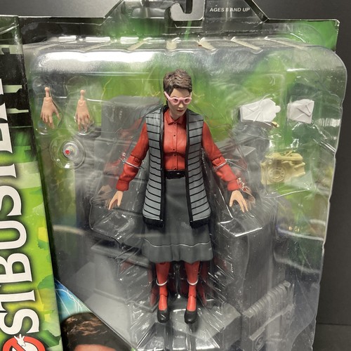 Rare Janine Melnitz Ghostbusters 7" Deluxe Figure Diamond Select 2016 - Picture 5 of 5