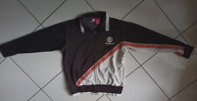 ZU ELEMENTS TRAINING JACKET VINTAGE SPORTS JACKET TRACKTOP 90s streetwear