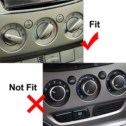 3x Air Conditioner Switch Knob Button For Ford Focus MK2 MK3 Mondeo C/S-max - Picture 10 of 12