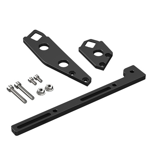 BEVINSEE LS1 Throttle Cable Bracket For Sheet Metal Intake Manifold Black - Imagen 7 de 11
