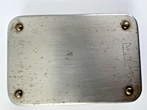 Wheatley Silmalloy Vintage Fly Box Holder Aluminum Case ~ 2.5 x 3.5 Preowned - Picture 11 of 14