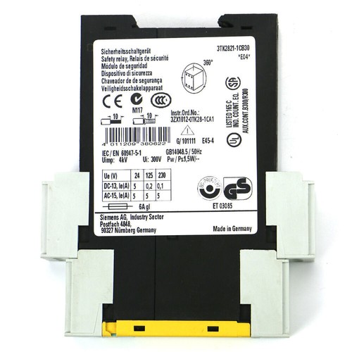 1PCS 3TK2821-1CB30 Safety Relay 3TK2821-1CB30 - Picture 1 of 2
