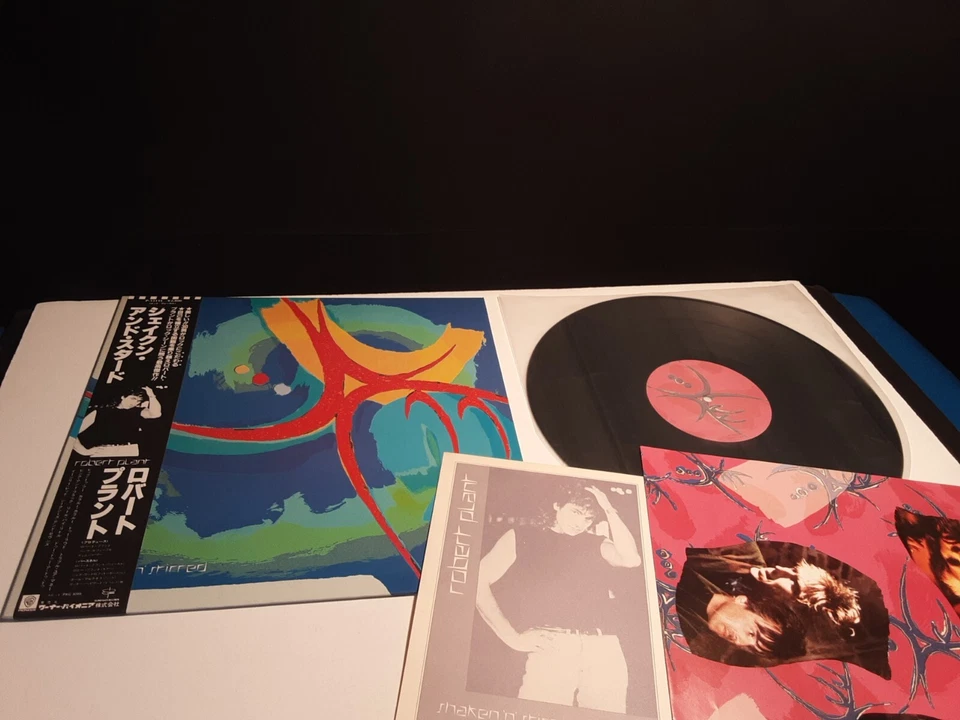 ROBERT PLANT"Shaken n Stirred"Lp Japan-Obi Promo Vinyl Led Pictures Moments - Image 4 of 4