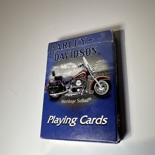 Sammlerstücke Harley-Davidson Spielkarten|Heritage Softail gebraucht|Karten - Bild 1 von 9