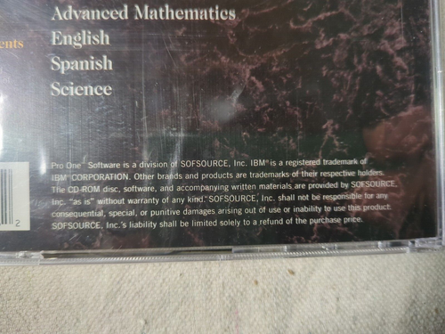 Learning Tools That Work Mathematics Calculus 1 PC CD-ROM. New-Sealed - Picture 5 of 8