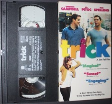 TRICK (vhs) Christian Campbell, Tori Spelling, J. P. Pitoc. Good Cond. Rare. NR