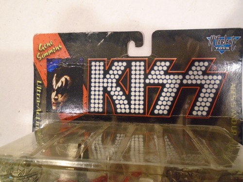 Kiss Gene Simmons Ultra Action Figure 1997 McFarlane Toys Ax Bass Winged Snake - Picture 4 of 5
