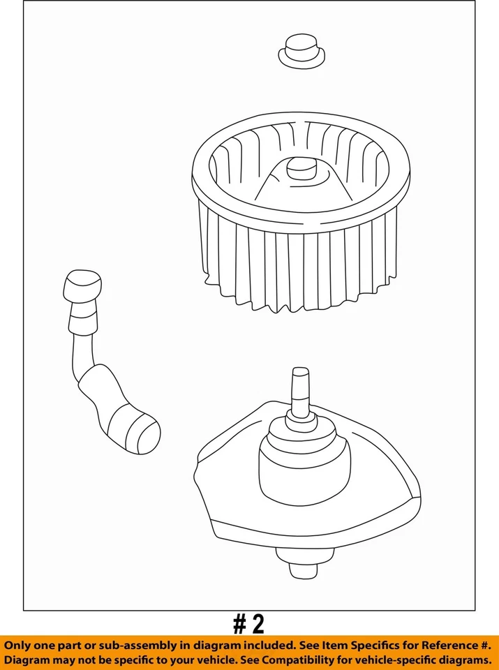 Motor soplador de climatización usado se adapta a: Nissan Altima 1998 grado A Foto 4 de 4