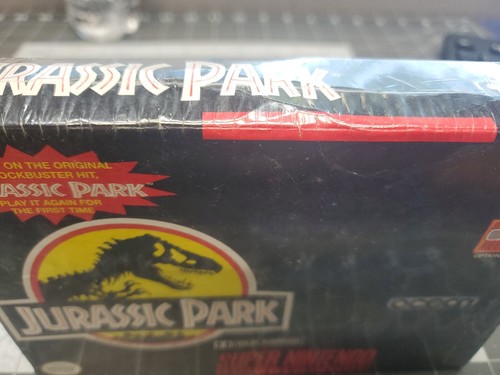 Jurassic Park Brand New Super Nintendo SNES Factory Sealed NIB Rare - Picture 12 of 16