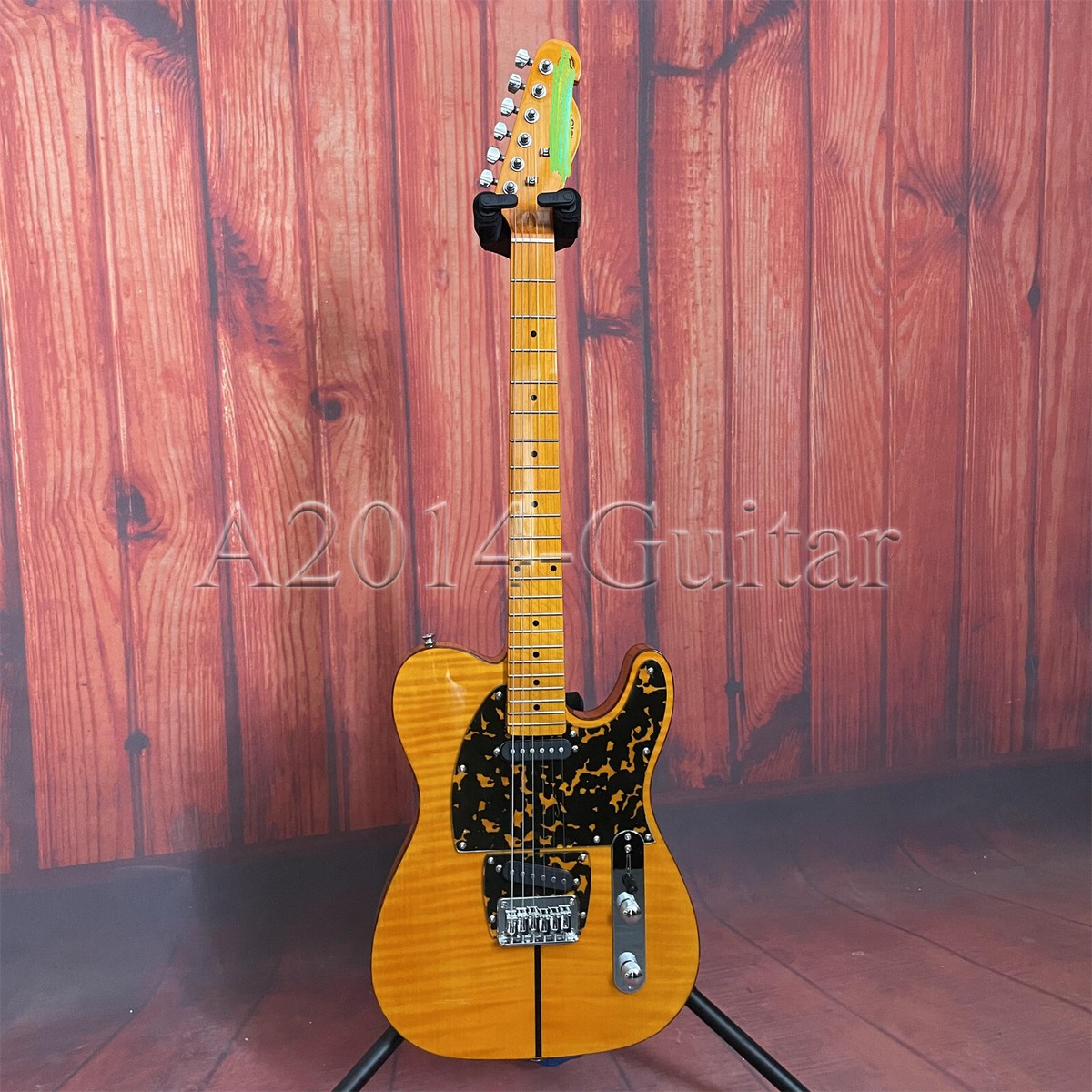 Custom Made Flame maple top TL  テレキャス WWG Custom Flame Maple Telecaster - Water Wheel Guitars