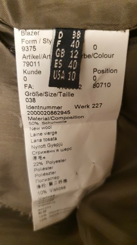 Daniel Hechter Damen Etuikleid mit Bolero, Gr. 38, Salz & Pfeffer Anthrazit, TOP - Bild 12 von 12