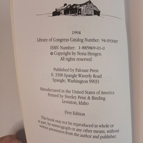 A Cowboy in the Classroom, C.C. Coe & Nona Hengen, signed, rodeos, Palouse, - Picture 9 of 9