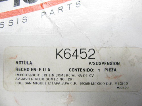 Spicer K6452 Suspension Ball Joint - Front Upper - Picture 4 of 4