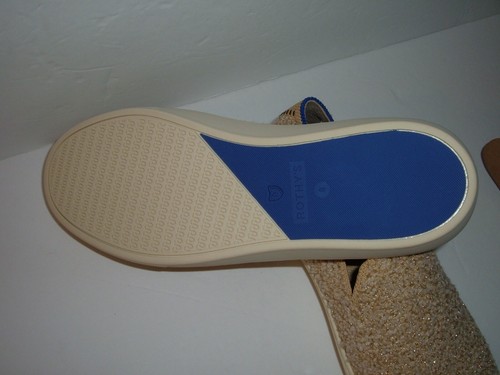 Rothy's The Original Slip On Sneaker Beige Knit Women’s US 8 EU 38 New In Box - Picture 10 of 10