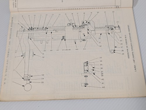Menge 3: Hardinge HC Super-Präzisions-Spannmaschine Teileliste Handbücher - Bild 6 von 10