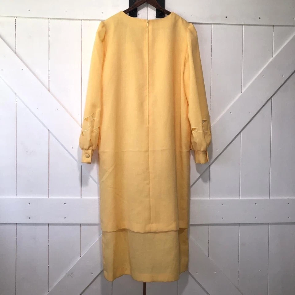 Vestido retro vintage para mujer talla 36 Givenchy En Plus manga larga hombreras Foto 2 de 4