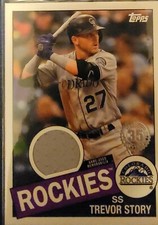 2020 Topps 1985 Relic Trevor Story