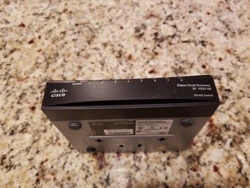 Cisco SF100D-08 Desktop Switch 8 Port 10/100 - Bild 2 von 4