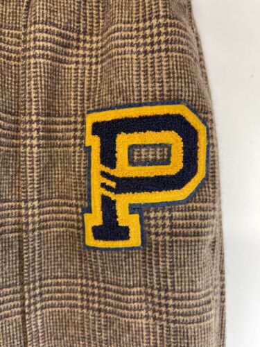 POLO Ralph Lauren Women’s Wool Blend Tweed Brown Plaid Jogger Size XS (2751) - Picture 4 of 19