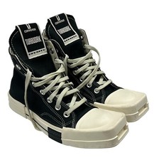 Converse Rick Owens x DRKSHDW DRKSTAR Chuck 70 High Black Size 4.5 4-1/2 Sneaker